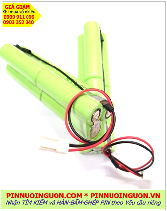 Pin sạc 7.2v AA2000mAh; Pin sạc NiMh NiCd 7.2v AA2000mAh; Pin sạc khối công nghiệp 7.2v AA2000mAh